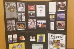 Display of National Services Archives